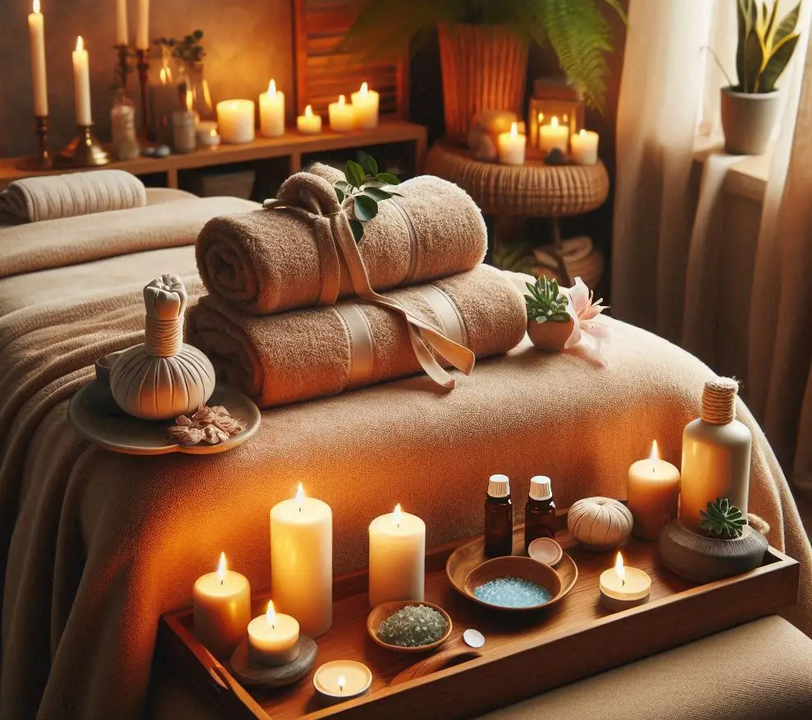 home body spa setup